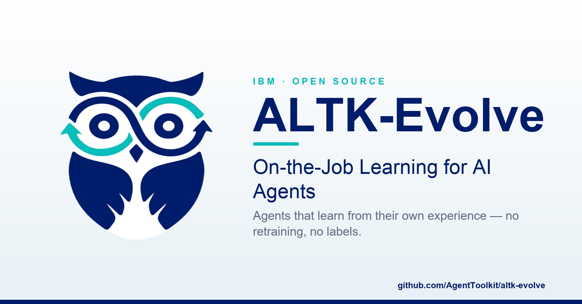 IBM ALTK-Evolve 的一致性评估材料封面与研究入口。